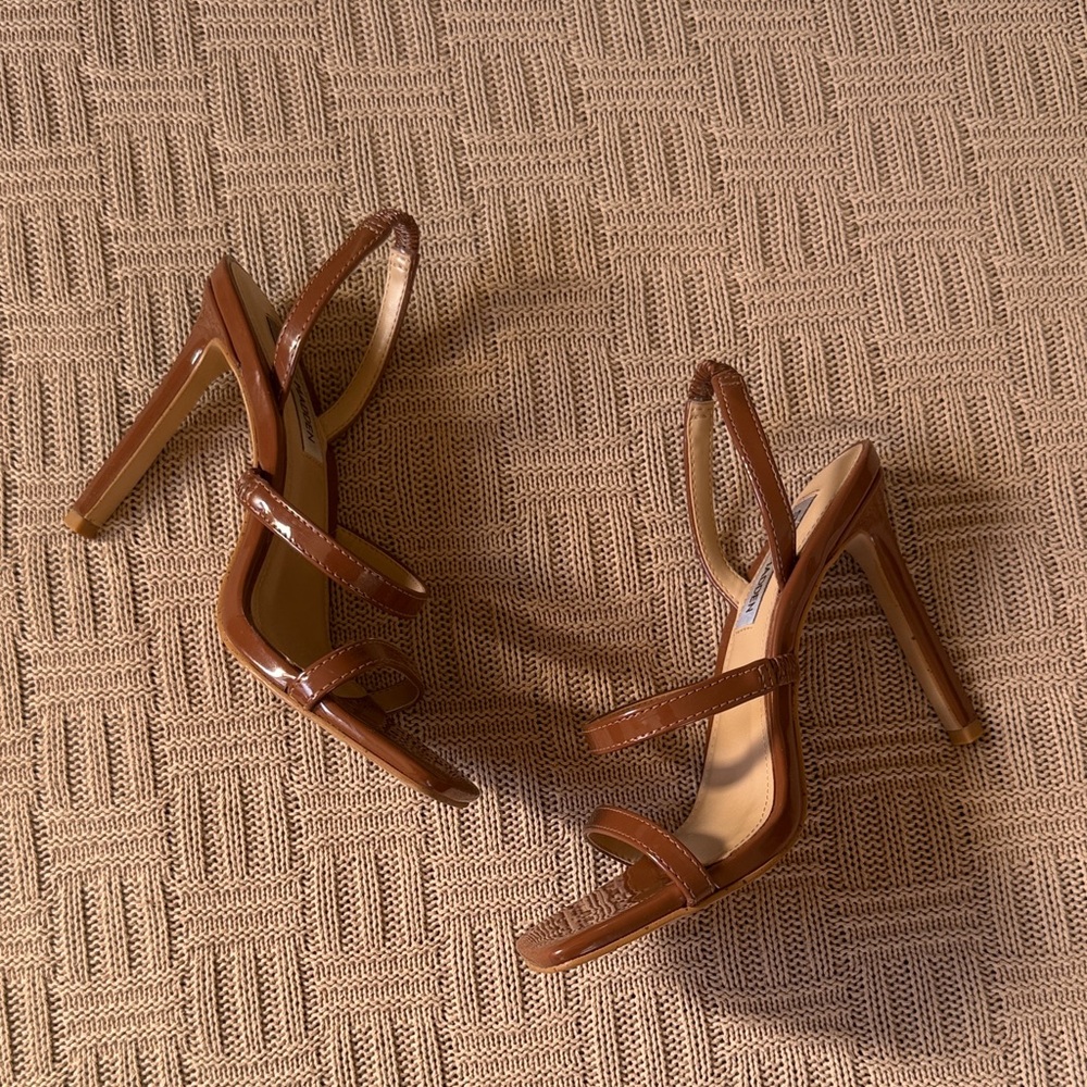 Steve Madden Brown Strappy Heels